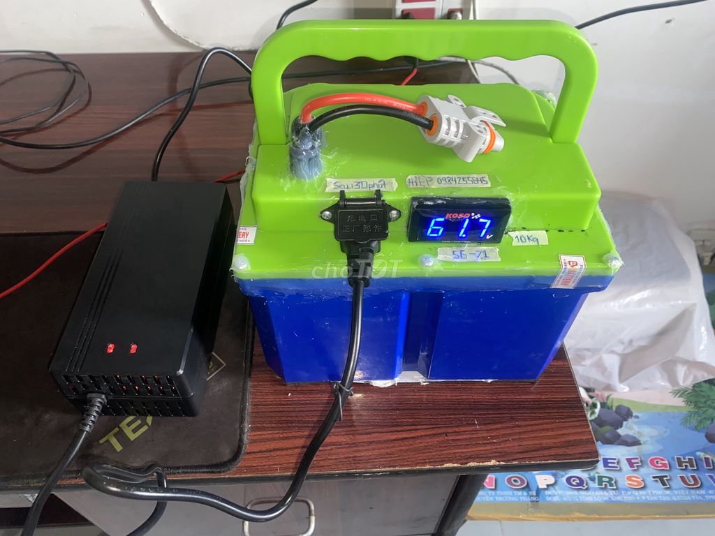 Xe điện 2 pin xách tay 160km/sạc. Mua bán Xe điện tại Thành phố Thủ Đức Tp Hồ Chí Minh được đăng bởi thayhiepth hình 4