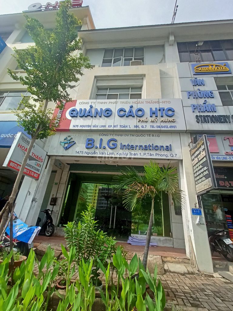 CHO THUÊ VĂN PHÒNG - TẦNG 2 & 3 NHÀ PHỐ KHU ĐÔ THỊ PHÚ MỸ HƯNG