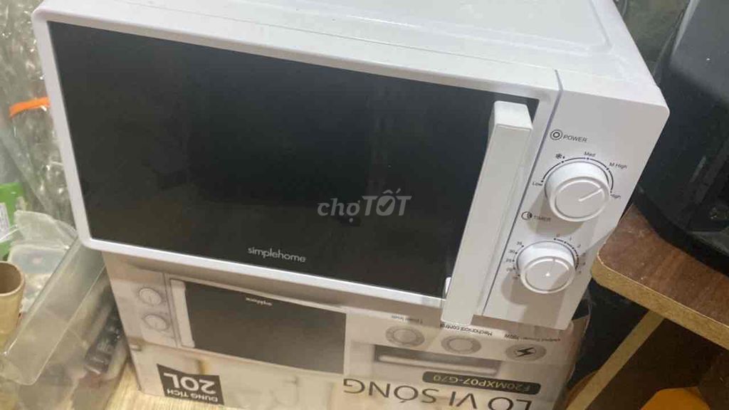 Lò vi sóng Simplehome 20L Trắng Mới. Mua bán Bếp, lò, đồ điện nhà bếp tại Huyện Nhà Bè Tp Hồ Chí Minh được đăng bởi Đoàn Hưng Phát hình 1