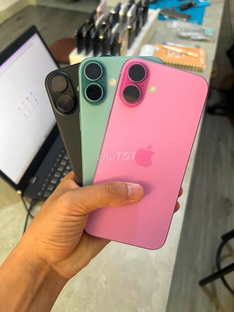 Apple iPhone 16 Plus Hồng, Xanh, Đen. Mua bán Điện thoại tại Quận 10 Tp Hồ Chí Minh được đăng bởi Hội Đồ Điện Tử hình 1