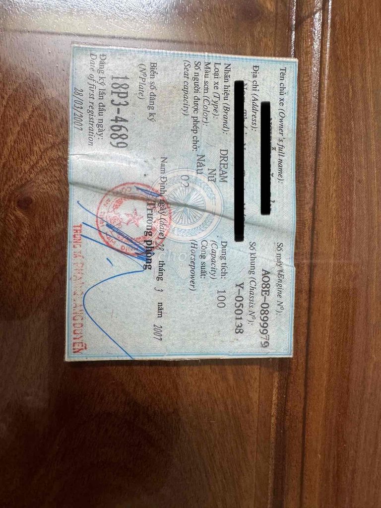 bán xe dream nguyên zin đời 2007. Mua bán Xe máy tại Huyện Nam Trực Nam Định được đăng bởi Nguyễn Quang Sáng hình 7