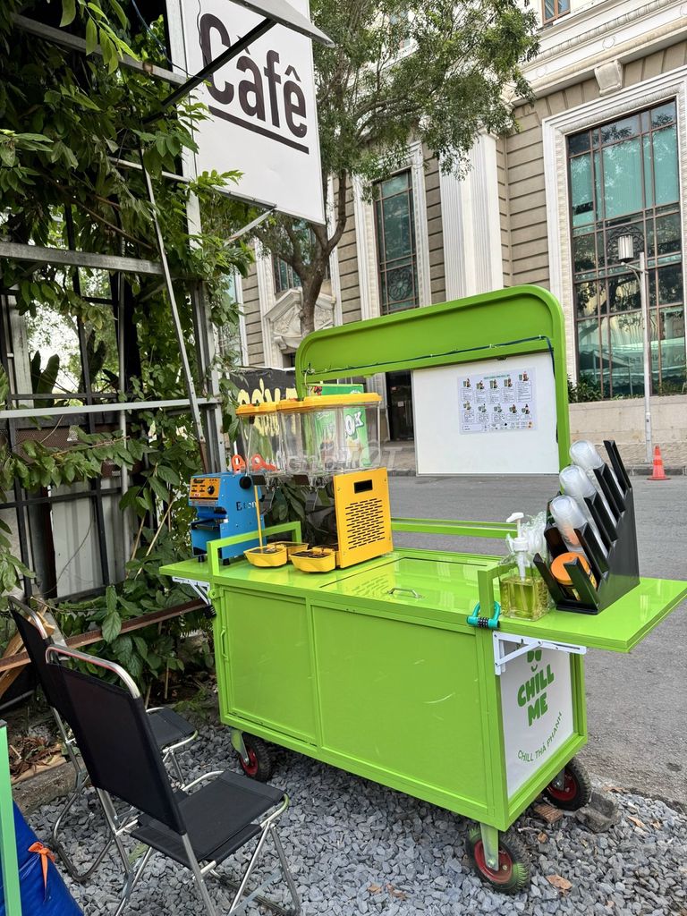 Cần thanh lý xe bán nước sâm kèm thùng đá âm. Mua bán Đồ chuyên dụng, Giống nuôi trồng tại Quận 3 Tp Hồ Chí Minh được đăng bởi SUMI CORNER COFFEE hình 1