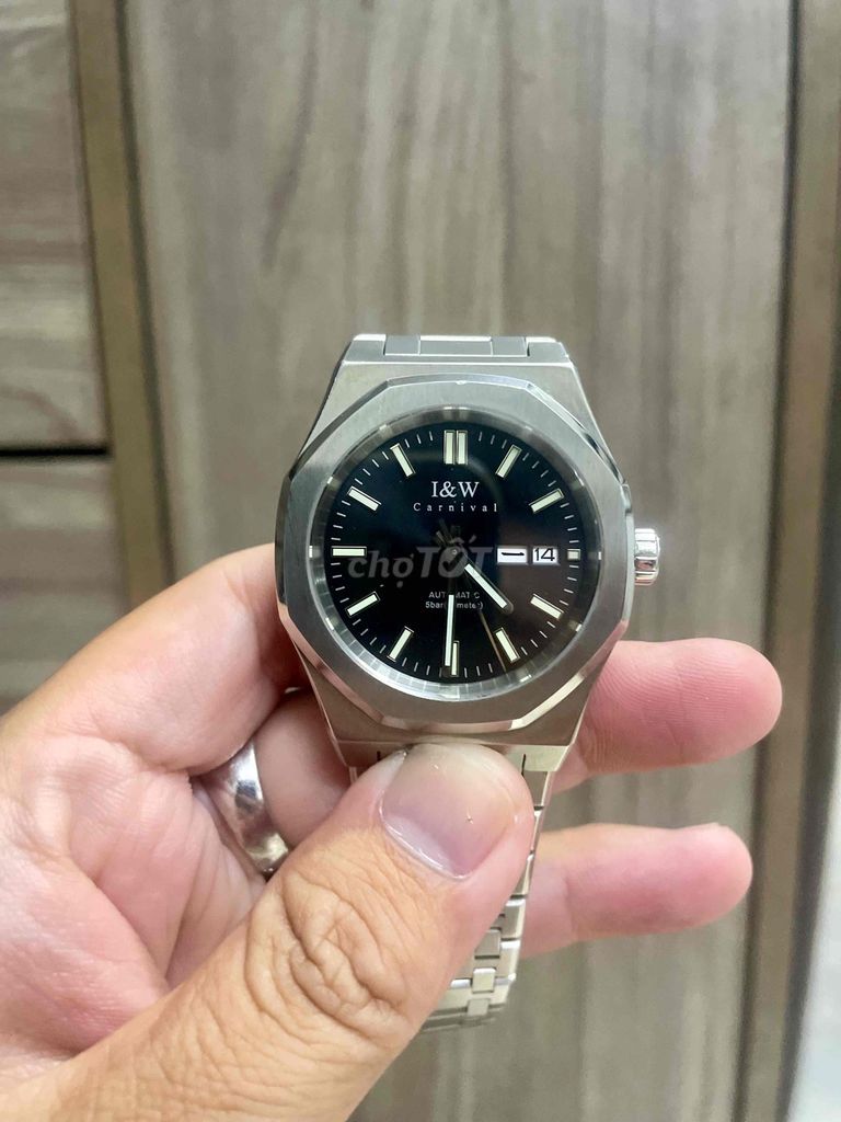 Đồng hồ I&W Carnival 55793G4 Nam Automatic Bạc. Mua bán Đồng hồ tại Thành phố Thủ Dầu Một Bình Dương được đăng bởi Ong Lâm Danh hình 1