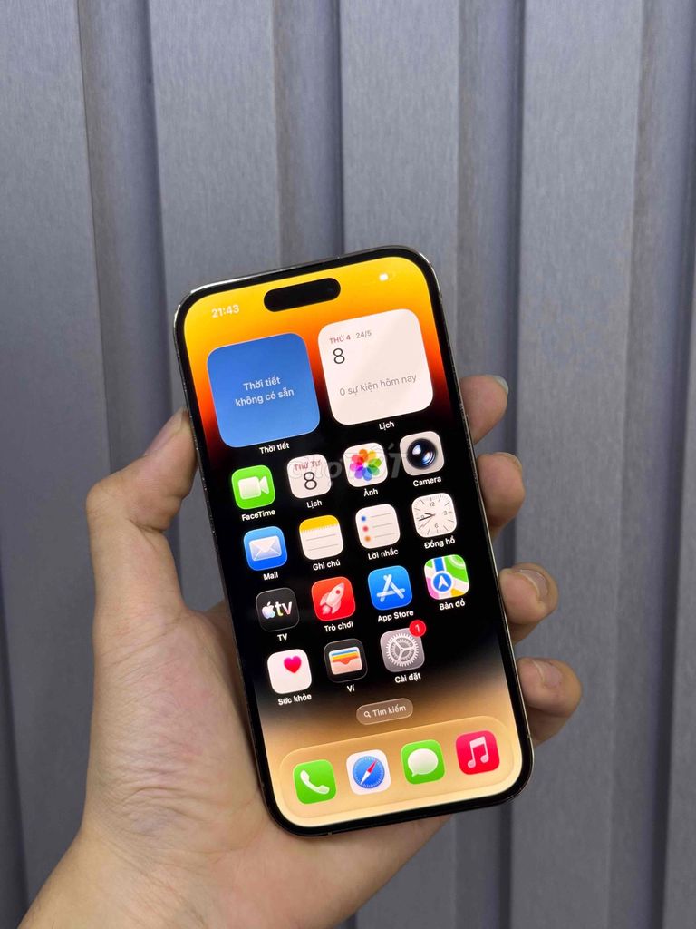 iPhone 14 Pro 128GB mã VN có khe sim Gold 99%. Mua bán Điện thoại tại Quận Ninh Kiều Cần Thơ được đăng bởi Cường Thịnh store hình 1