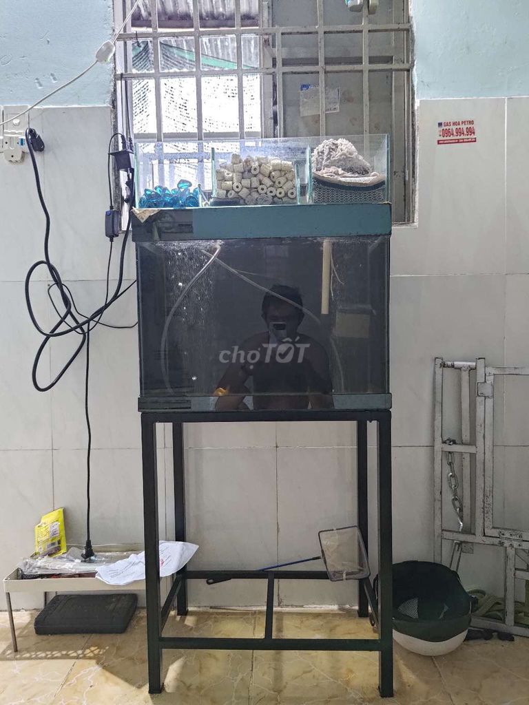 Bán combo bể cá full phụ kiện. Mua bán Phụ kiện, Thức ăn, Dịch vụ tại Thành phố Biên Hòa Đồng Nai được đăng bởi Mạnh Thắng hình 1