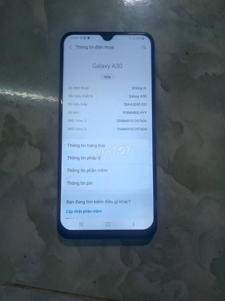 Samsung Galaxy A30 Xanh 3GB/32GB Like New. Mua bán Điện thoại tại Quận 1 Tp Hồ Chí Minh được đăng bởi Hội Đồ Điện Tử hình 1