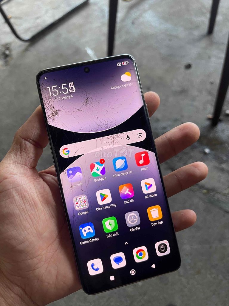 Xiaomi Note 14 Pro 128GB Trắng Màn bể kính. Mua bán Điện thoại tại Quận Liên Chiểu Đà Nẵng được đăng bởi Quán Net gaming hoà khanh  hình 1