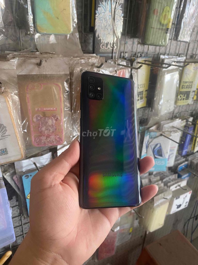 Samsung Galaxy A51 128GB Đen 99%. Mua bán Điện thoại tại Thành phố Cao Lãnh Đồng Tháp được đăng bởi Khang Mobile hình 1