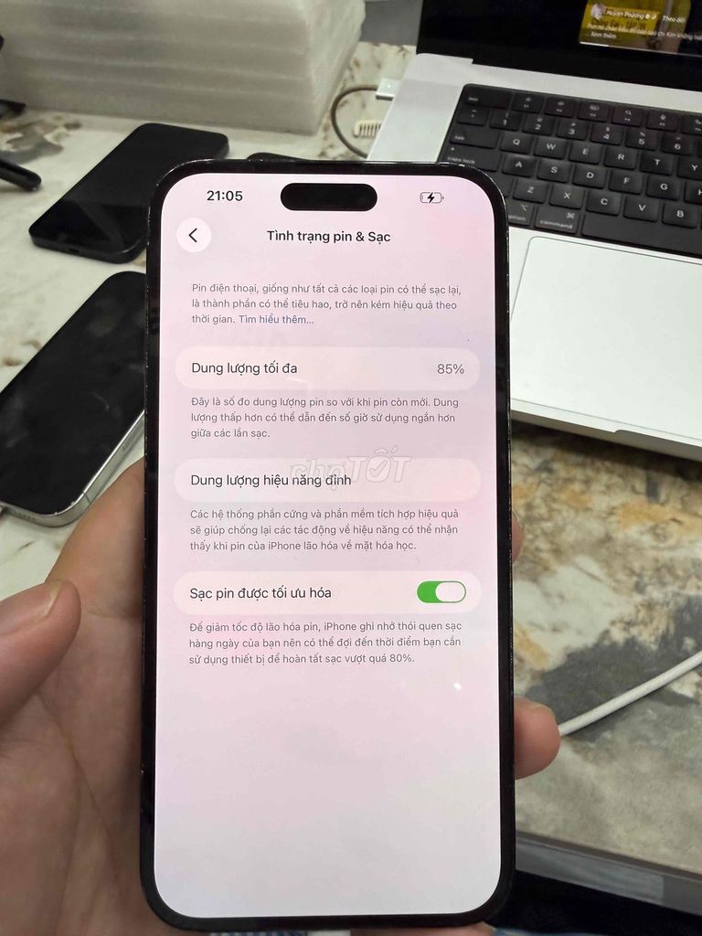 Apple iPhone 14 Pro Max 1TB Đen Mỹ pin 86%. Mua bán Điện thoại tại Huyện Thanh Trì Hà Nội được đăng bởi Đoàn Xuân Tùng hình 1