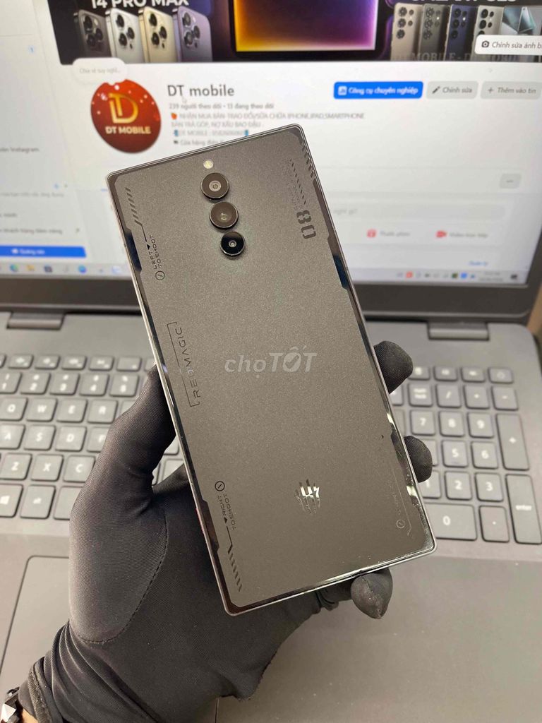 Nubia Red Magic 8 Pro 256GB. MÁY CHÍNH HÃNG 98%. Mua bán Điện thoại tại Thành phố Biên Hòa Đồng Nai được đăng bởi DT MOBILE BIÊN HOÀ hình 1