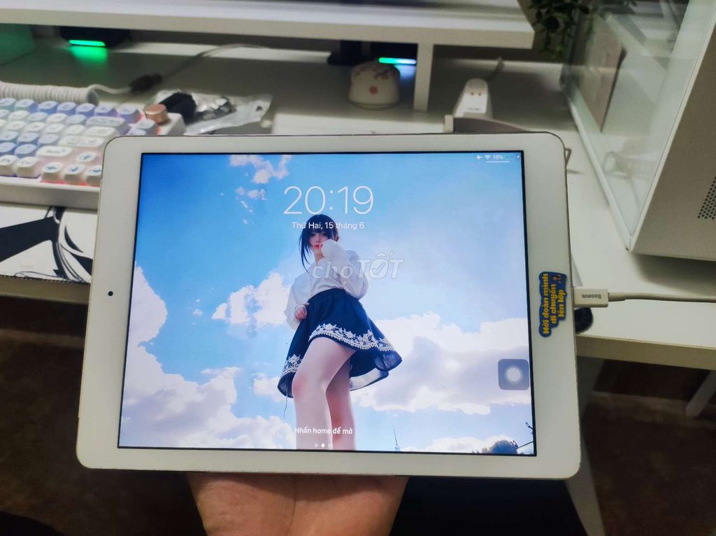 Apple iPad Air 1 4G Trắng . Mua bán Máy tính bảng tại Quận Long Biên Hà Nội được đăng bởi hiha hình 1