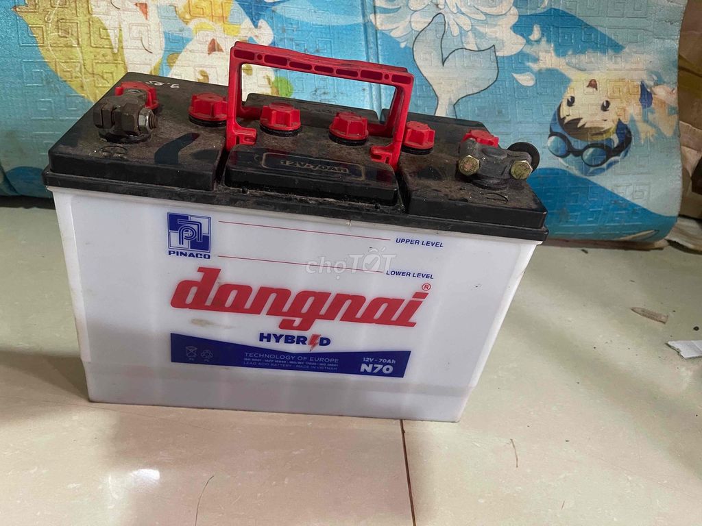 bình acquy 12v70 mới gắn nổ máy đúng 1 lần. Mua bán Phụ tùng xe tại Huyện Châu Đức Bà Rịa - Vũng Tàu được đăng bởi Dung hình 2