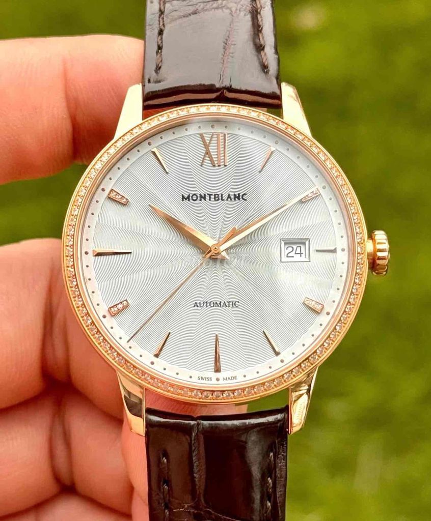 MB Heritage 113706 Spirit Date Diamond vàng hồng 1