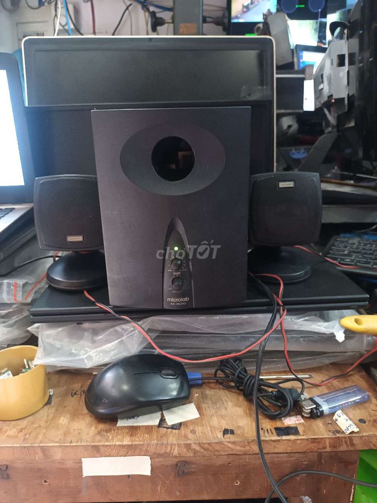Loa 2.1 Microlab M300 y hình nghe hay. Mua bán Tivi, Âm thanh tại Quận Hải Châu Đà Nẵng được đăng bởi NGUYỄN ĐĂNG LÝ hình 1