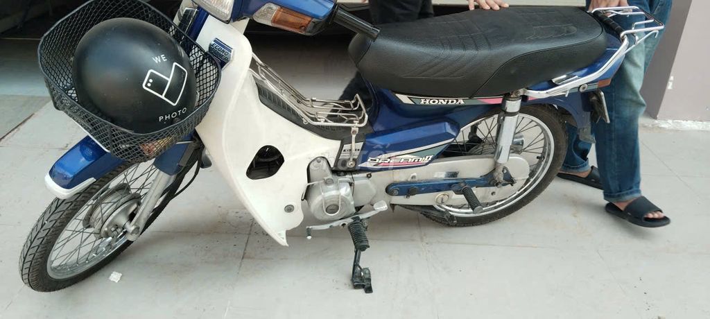 Xe Dream Thái màu xanh hiếm có ngon, nguyên rin. Mua bán Xe máy tại Thành phố Dĩ An Bình Dương được đăng bởi Phan Trung Đức hình 3