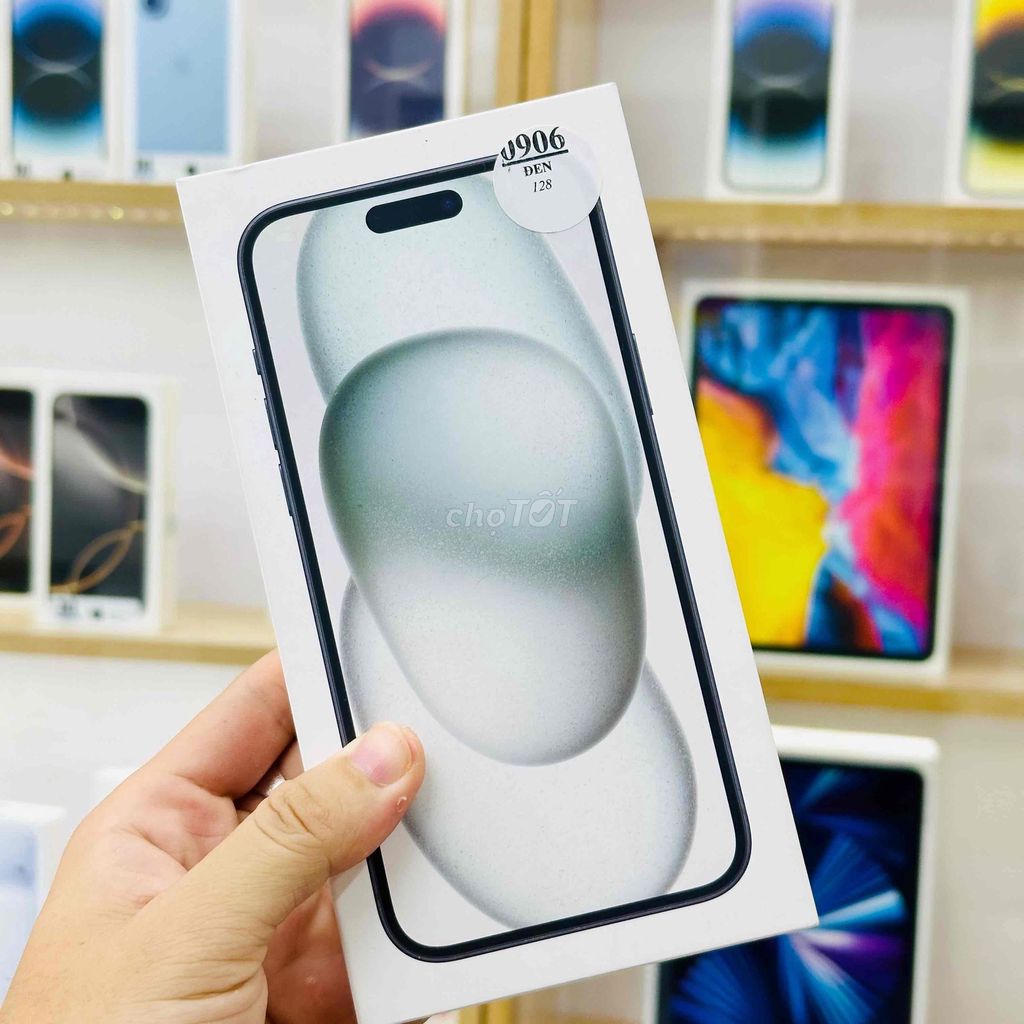 🍎15 PLUS BLACK 128GB CHÍNH HÃNG VN/A NEW100% BH12T. Mua bán Điện thoại tại Quận Ninh Kiều Cần Thơ được đăng bởi Nghĩa Trần Mobile hình 1