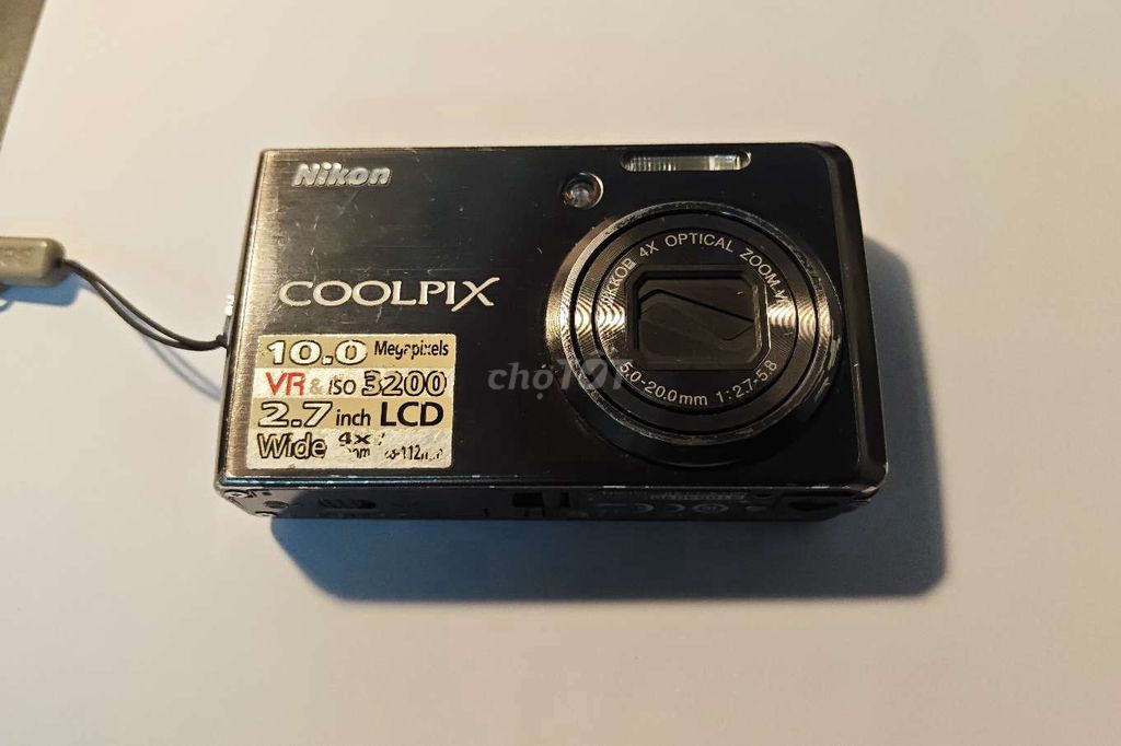 Máy ảnh Nikon Coolpix S600 Đen. Mua bán Máy ảnh, Máy quay tại Thành phố Dĩ An Bình Dương được đăng bởi Shop đồ giá rẻ hình 1