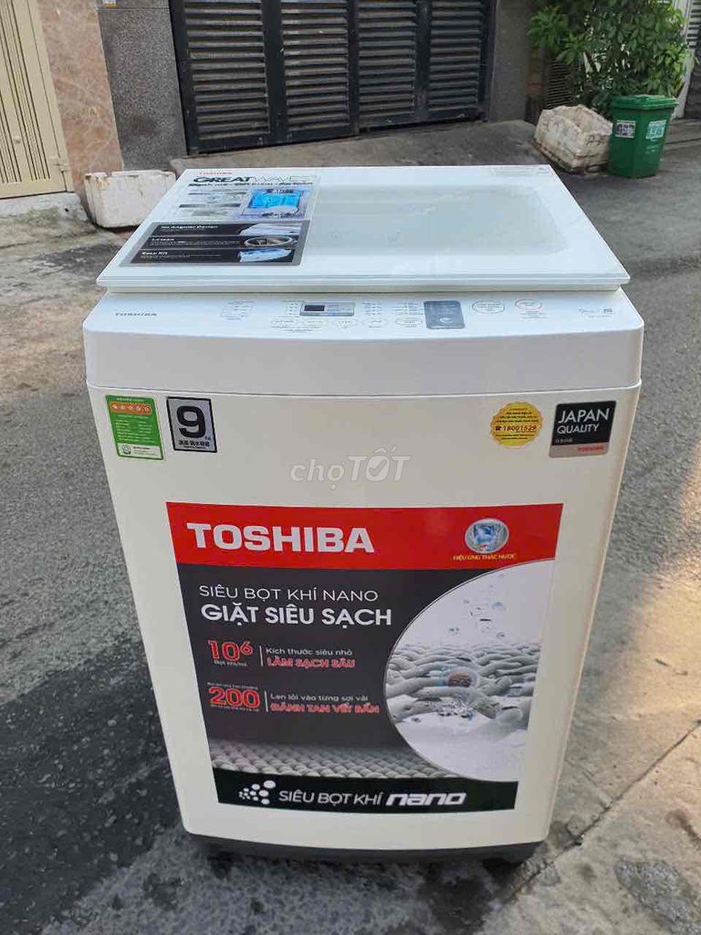 Máy giặt toshiba 9kg cần thanh lý