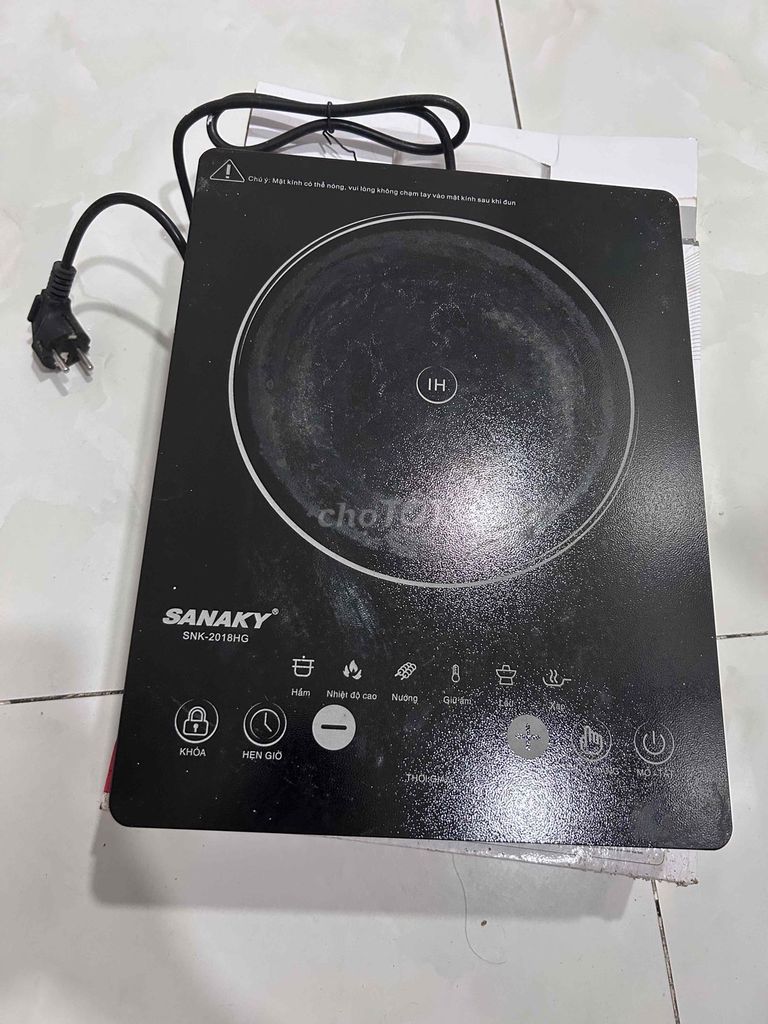 Bếp hồng ngoại Sanaky SNK-2018HG Đen. Mua bán Bếp, lò, đồ điện nhà bếp tại Quận 8 Tp Hồ Chí Minh được đăng bởi Anh Thư hình 1