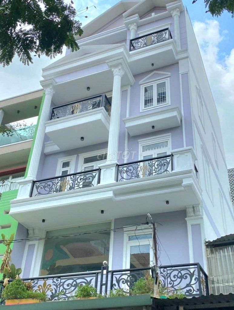Cần cho thuê nhà HXT 293/6A Bàu Cát, P. 12, Q. Tân Bình.