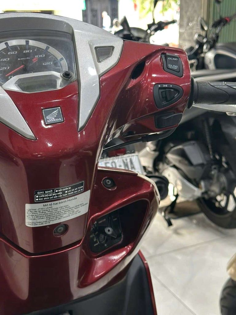 Honda Lead 2016 màu Đỏ. Mua bán Xe máy tại Quận Tân Phú Tp Hồ Chí Minh được đăng bởi Đỗ Nhi Hòa hình 3