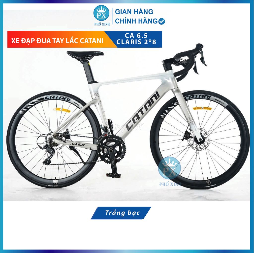 XE ĐẠP ROAD CATANI 6.5 TAY CONG. Mua bán Xe đạp tại Thành phố Bà Rịa Bà Rịa - Vũng Tàu được đăng bởi PHỐ XINH hình 3