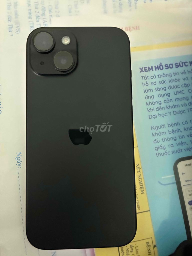 Apple iPhone 15 128GB Đen Mới. Mua bán Điện thoại tại Quận 1 Tp Hồ Chí Minh được đăng bởi Bạn Trịnh hình 1