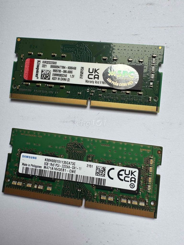 ram laptop 8gb-3200. Mua bán Linh kiện (RAM, Card...) tại Huyện Dầu Tiếng Bình Dương được đăng bởi Nguyễn hình 1