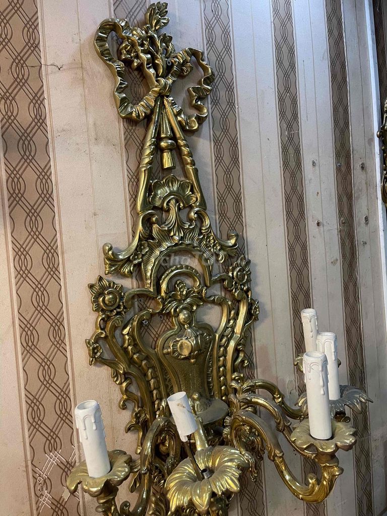 Đèn treo tường Đồng Vàng đồng. Mua bán Đèn tại Quận 12 Tp Hồ Chí Minh được đăng bởi Nguyen Trong An hình 1