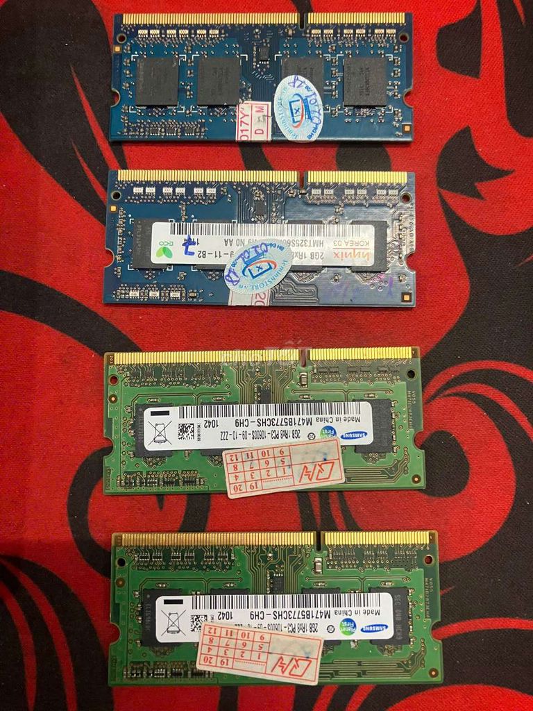 RAM Samsung Hynix DDR3 2GB bus 1333. Mua bán Linh kiện (RAM, Card...) tại Quận Bình Thạnh Tp Hồ Chí Minh được đăng bởi Trọng Trí hình 1