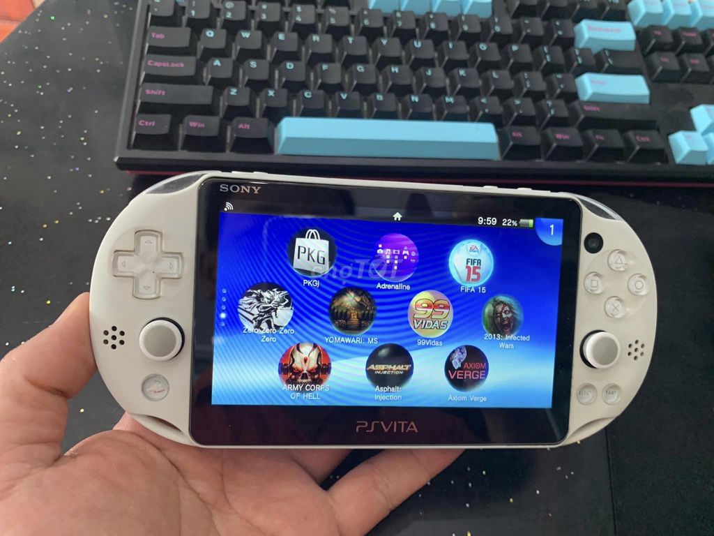 Máy chơi game SONY VITA 2K zin all đẹp 99%, 64gb