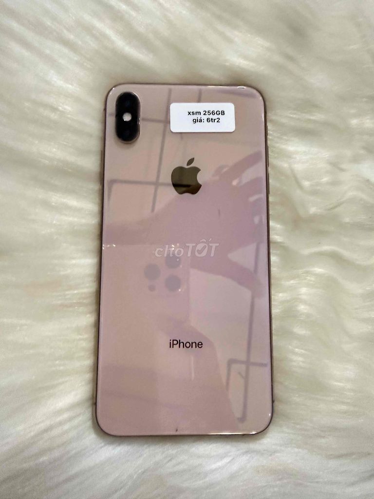 iPhone XS Max 256GB Vàng Đã sử dụng. Mua bán Điện thoại tại Huyện Nhơn Trạch Đồng Nai được đăng bởi Lê cường mobile hình 1