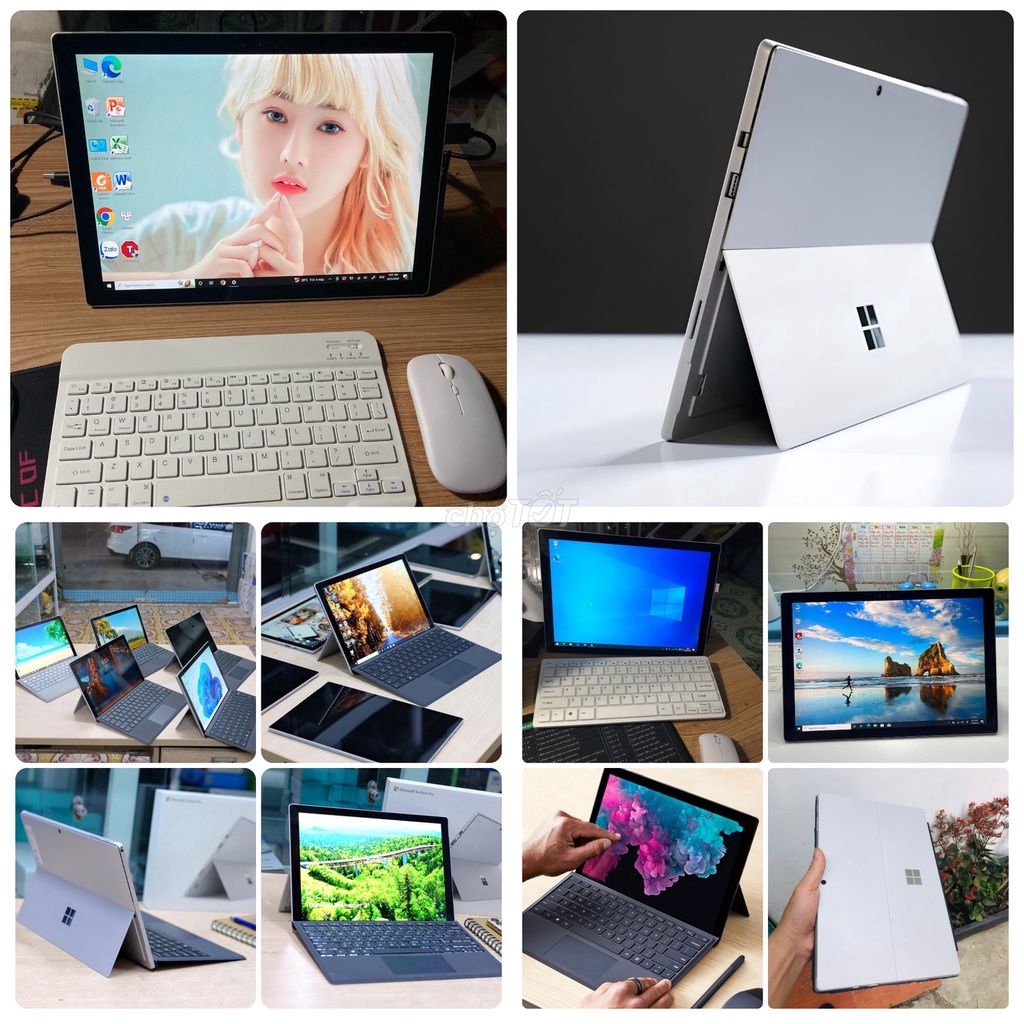 Surface pro 5&6 surface GO/i5 ram8/sd128/ssd256. Mua bán Laptop tại Quận Tân Phú Tp Hồ Chí Minh được đăng bởi Thảo Anh Apple Giá sỉ hình 1
