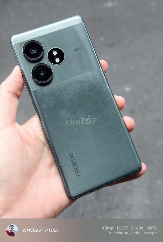 Realme GT Neo 6SE 256GB Xám. Mua bán Điện thoại tại Quận Tân Bình Tp Hồ Chí Minh được đăng bởi Cherry Store hình 1