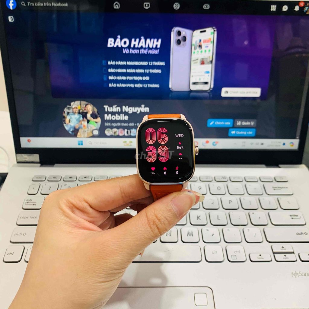 Đồng hồ xiaomi amazfit gts 4 mini hồng model A2176