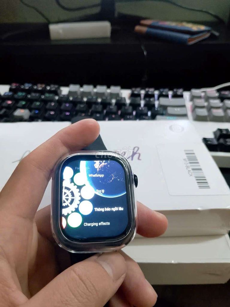Hello Watch M13 Đen Silicone. Mua bán Thiết bị đeo thông minh tại Huyện Đông Anh Hà Nội được đăng bởi Truong Hoang hình 1