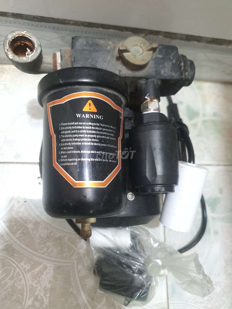 Máy tăng áp Landisi WZ15-125GA Đen. Mua bán Thiết bị vệ sinh, nhà tắm tại Quận Đống Đa Hà Nội được đăng bởi buithehiep hình 1