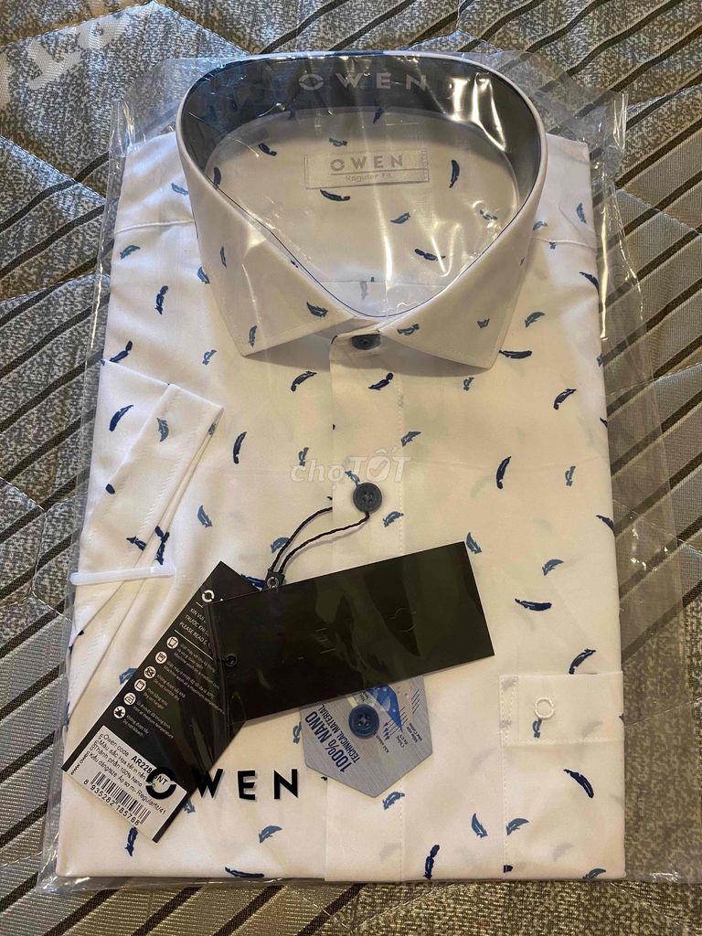 Áo sơ mi Owen Nano Technical Regular Fit Nam 41. Mua bán Quần áo tại Thành phố Thủ Dầu Một Bình Dương được đăng bởi LÊ NGỌC TÚ hình 1