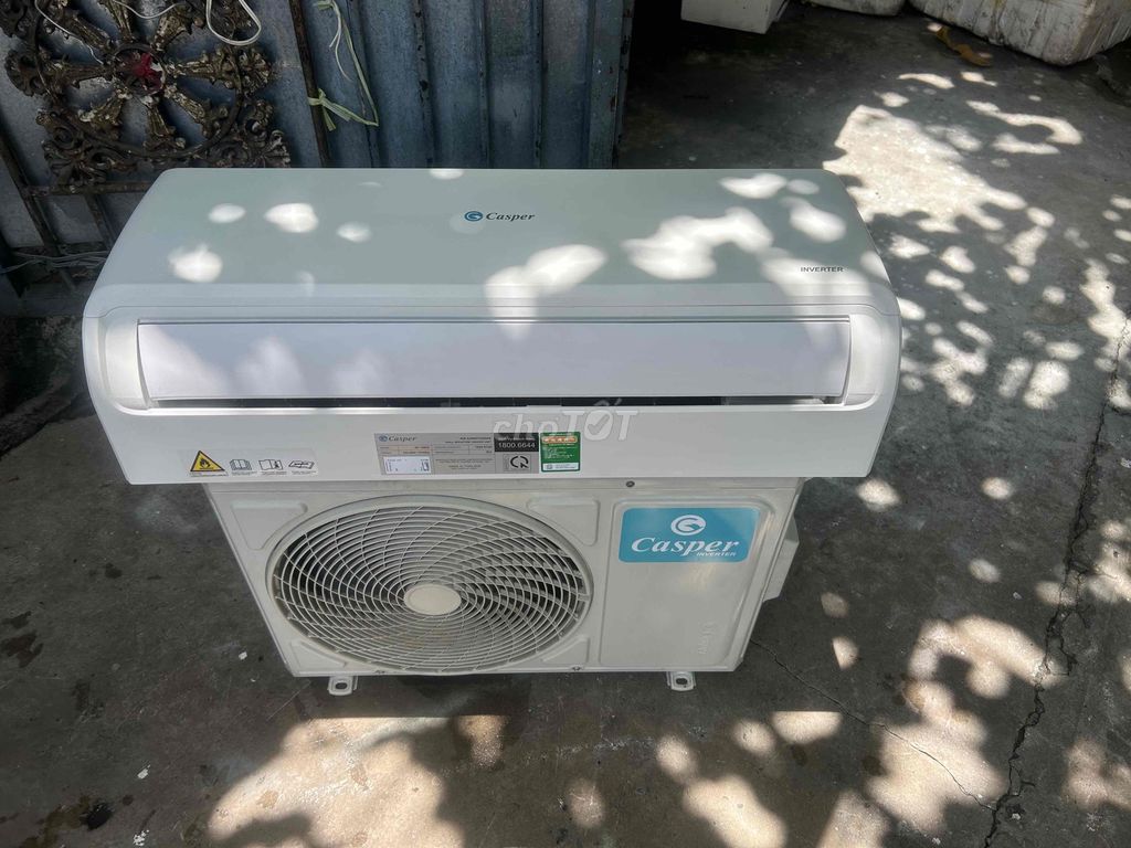 Máy lạnh Casper Inverter 1.5 HP hàng thùng lướt!. Mua bán Máy lạnh, điều hoà tại Quận Bình Tân Tp Hồ Chí Minh được đăng bởi Điện Lạnh Điện Biên hình 1