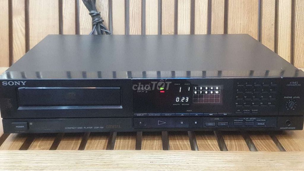 CD Sony CDP-750. Giải mã TDA 1541 huyền thoại. Mua bán Tivi, Âm thanh tại Thành phố Thủ Đức Tp Hồ Chí Minh được đăng bởi Hoàng Hùng  Q2 HCM hình 1