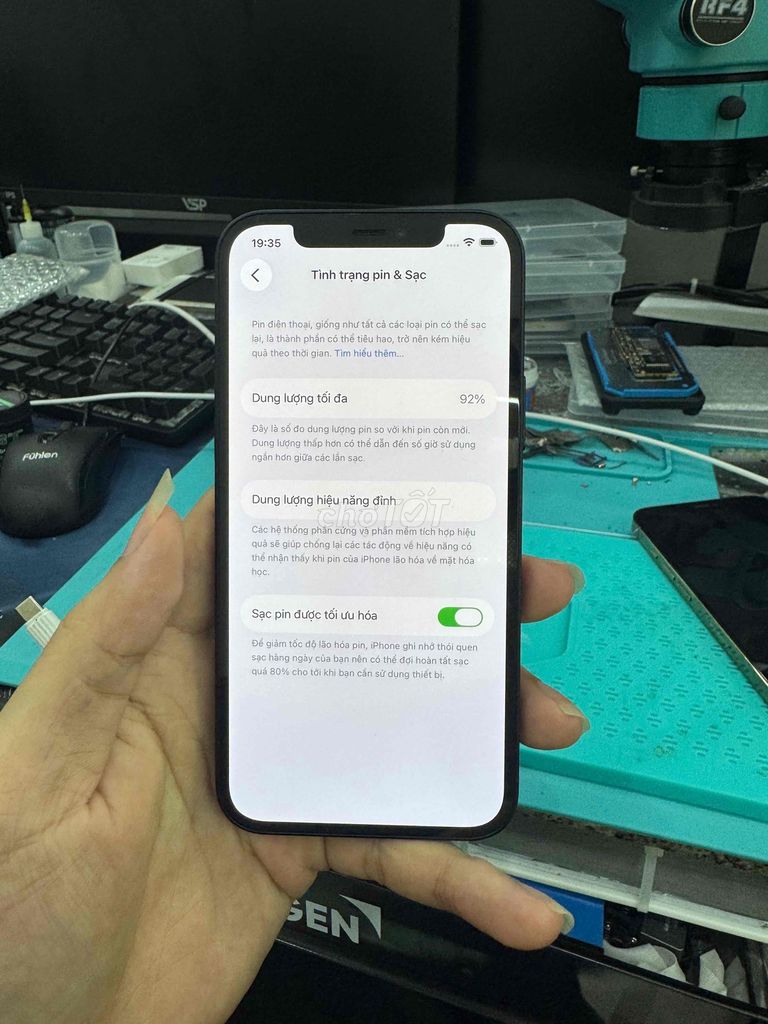 iPhone 12 64GB Đen VN/A. Mua bán Điện thoại tại Thành phố Phủ Lý Hà Nam được đăng bởi Đức hình 1