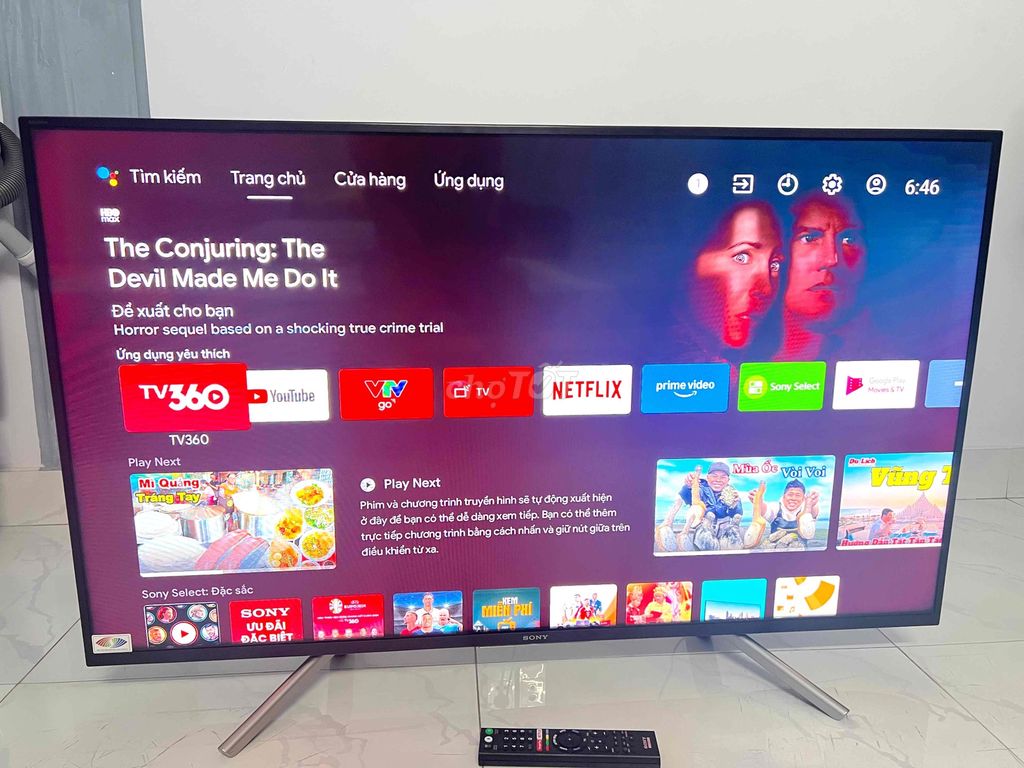 Tivi Sony 49W800F Remote giọng nói. Mua bán Tivi, Âm thanh tại Quận 12 Tp Hồ Chí Minh được đăng bởi Đại hình 1