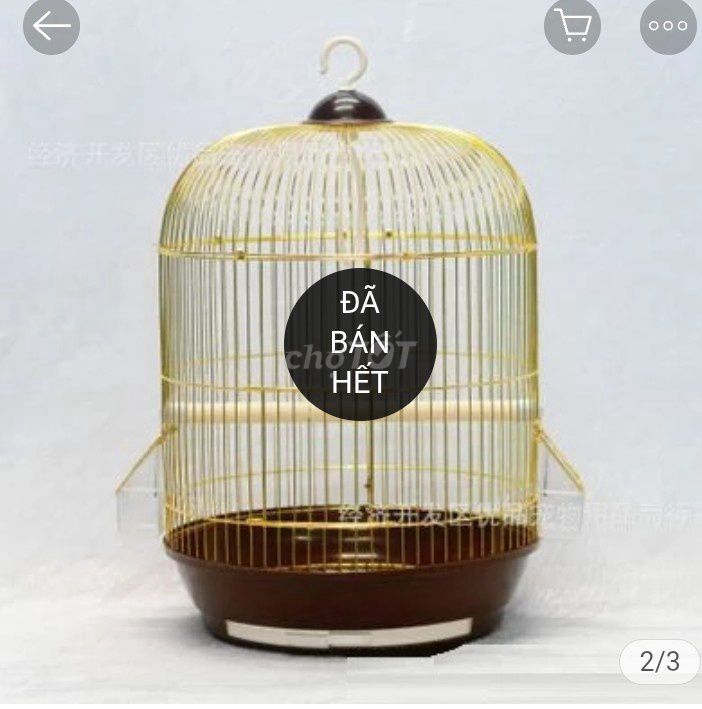 Lồng chim như hình . Mua bán Phụ kiện, Thức ăn, Dịch vụ tại Quận Hoàng Mai Hà Nội được đăng bởi Gi hình 1