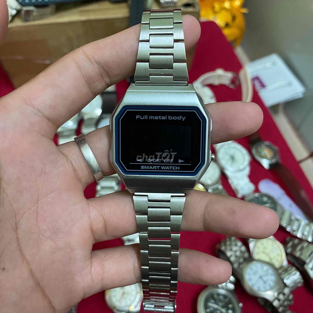 Đồng hồ thông minh thiếu sạc size 38mm giá tốt. Mua bán Thiết bị đeo thông minh tại Huyện Thủ Thừa Long An được đăng bởi MINH PHAT hình 1