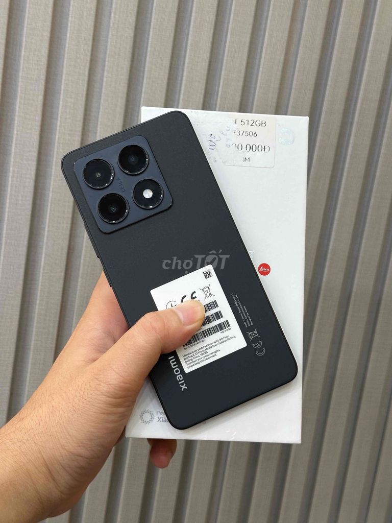 xioami 14T 12/512GB chính hãng VN Fullbox đẹp 99. Mua bán Điện thoại tại Quận Ninh Kiều Cần Thơ được đăng bởi Quý Mobile Cần thơ hình 1