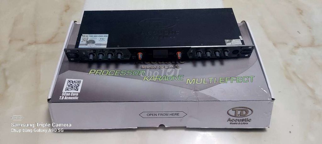 TD Acoustic CB-500P Đen Karaoke đa hiệu ứng. Mua bán Tivi, Âm thanh tại Quận Hải Châu Đà Nẵng được đăng bởi Kim Đạt hình 1