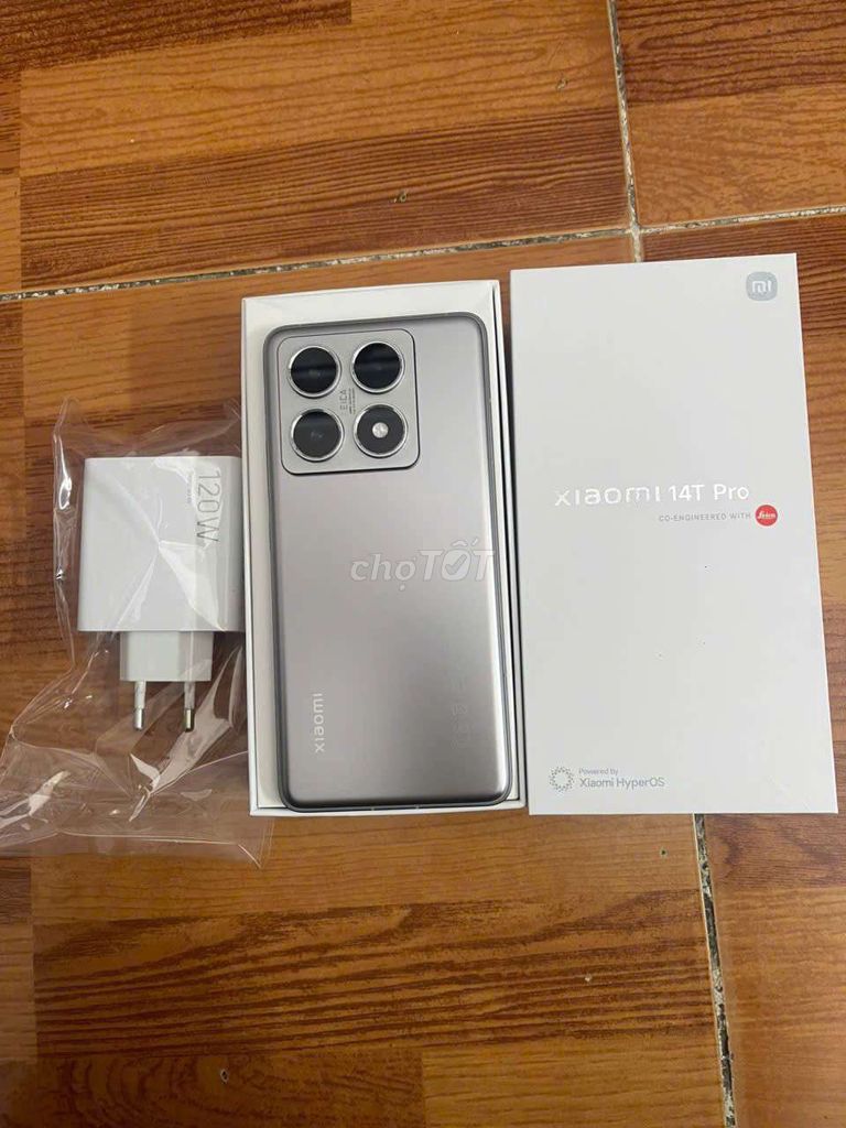 Xiaomi 14T Pro 1TB Xám Đã sử dụng Fullbox. Mua bán Điện thoại tại Thành phố Thủ Đức Tp Hồ Chí Minh được đăng bởi nam hình 1