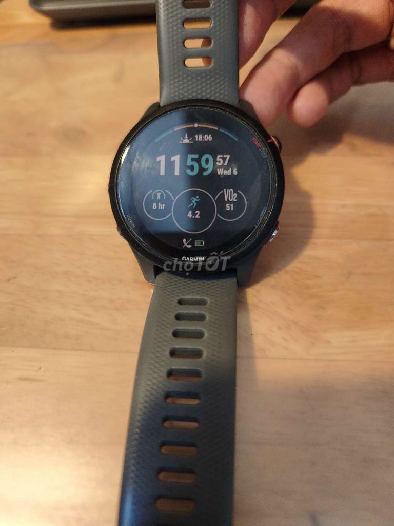 Garmin 255 xám 46 mm, pin trâu. Mua bán Thiết bị đeo thông minh tại Quận Bình Thạnh Tp Hồ Chí Minh được đăng bởi Nguyen hình 1
