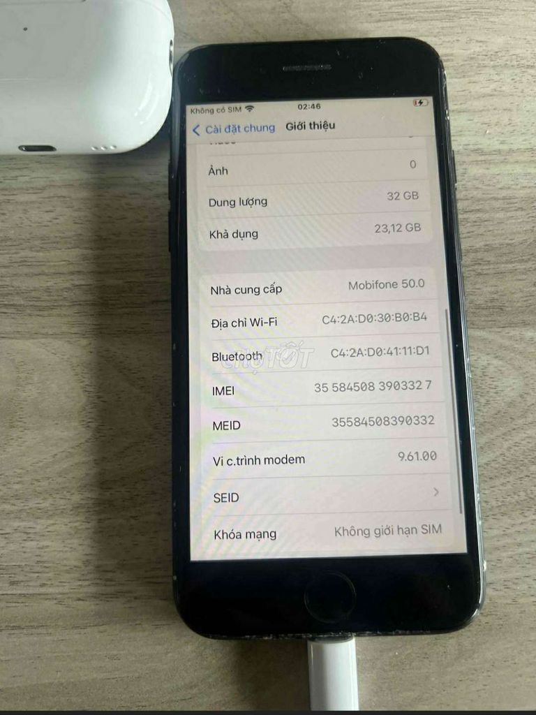 Apple iPhone 7 32GB Đen 79%. Mua bán Điện thoại tại Quận Bình Tân Tp Hồ Chí Minh được đăng bởi Nguyễn thị thanh hồng  hình 1