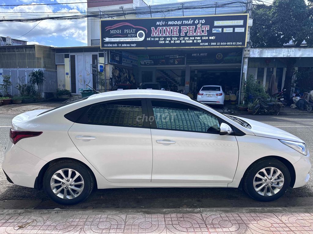Hyundai Accent 2019 Trắng. Mua bán Ô tô tại Thành phố Buôn Ma Thuột Đắk Lắk được đăng bởi Minh hình 1